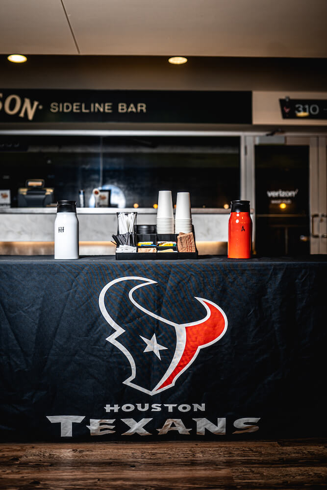 Houston Texans Coffee Catering Event